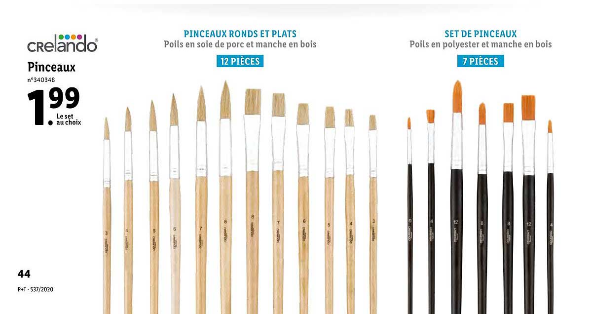 pinceaux crelando