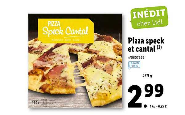Pizza Speck Et Cantal