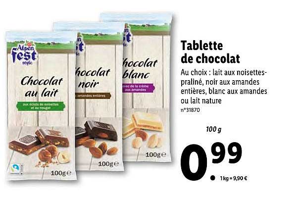 Tablette De Chocolat