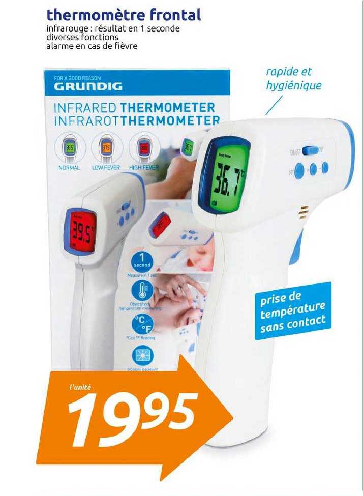 Thermomètre Frontal