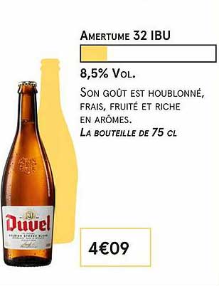 amertume 32 ibu : duvel