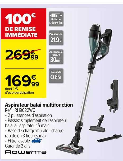 Aspirateur Balai Multifonction Rowenta