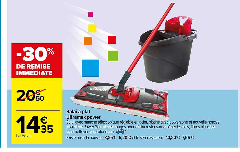 Balai à Plat Ultramax Power