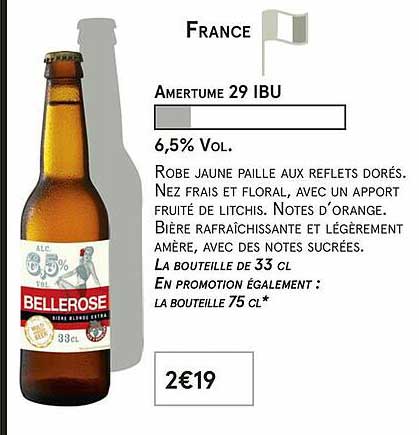 bellerose : amertume 29 ibu
