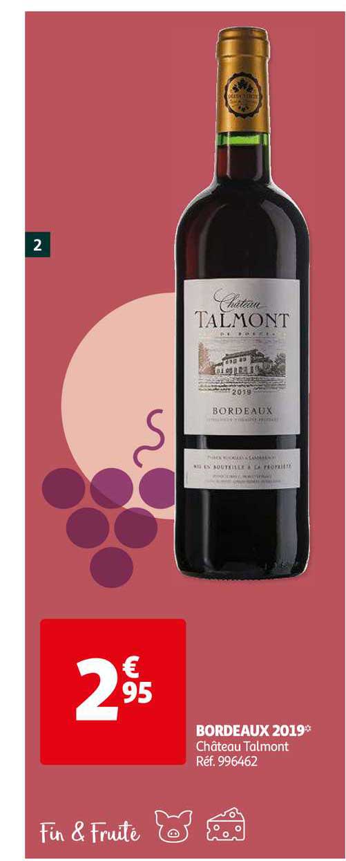 bordeaux 2019 château talmont
