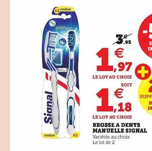 Brosse à Dents Manuelle Signal