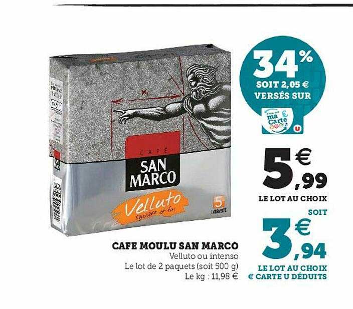 café moulu san marco