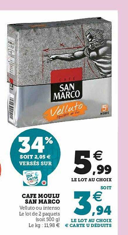 café moulu san marco