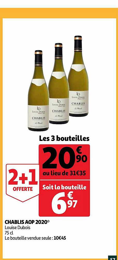 chablis aop 2020 louise dubois