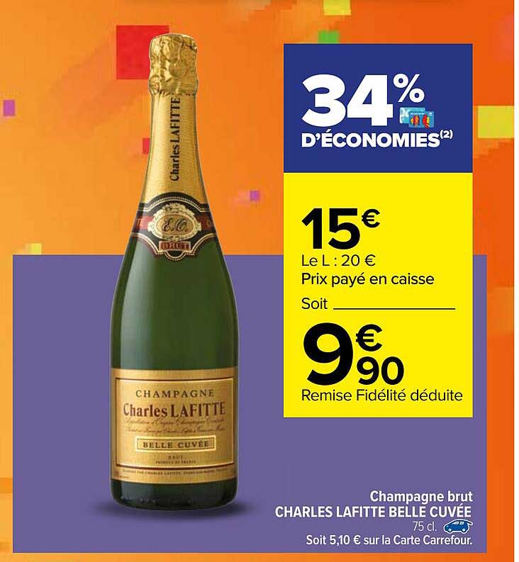 champagne brut charles lafitte belle cuvée