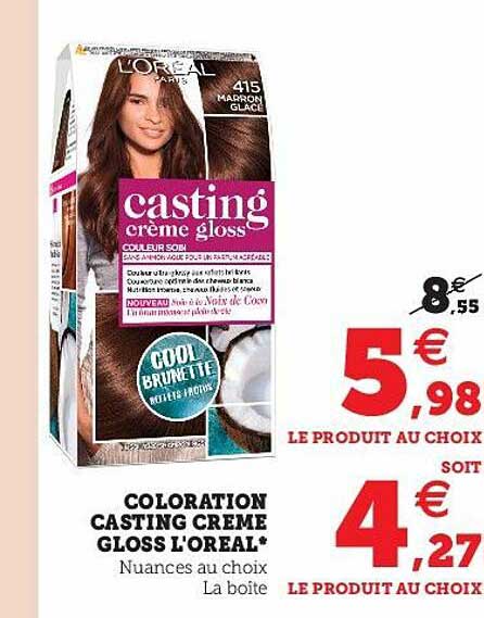 Coloration Casting Crème Gloss L'oréal
