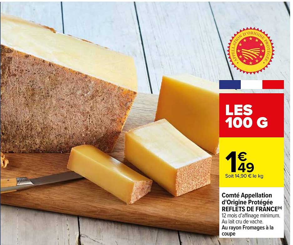 comté appellation d'origine protégée reflets de france