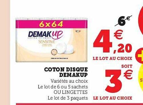 Coton Disque Demakup