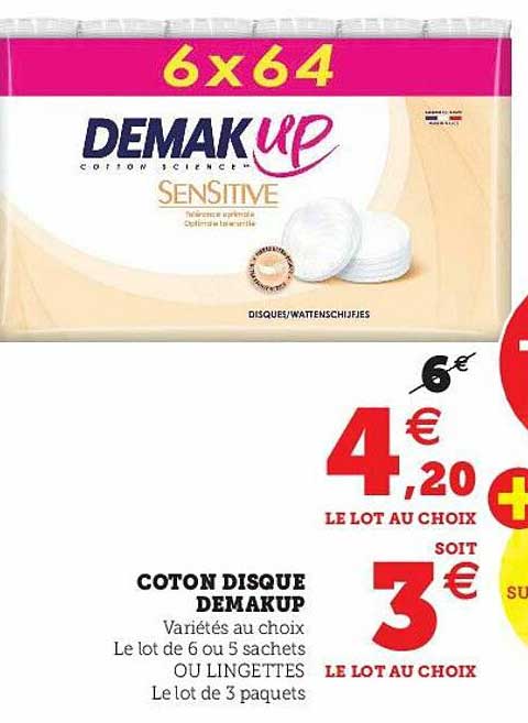 Coton Disque Demakup
