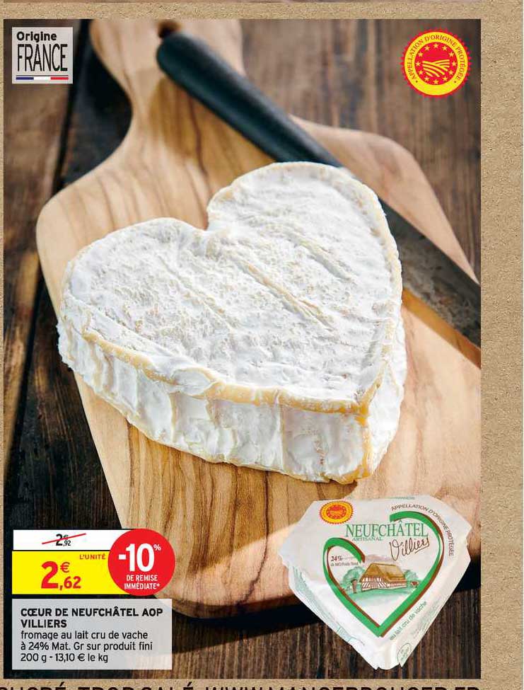 Cœur De Neufchâtel Aop Villiers