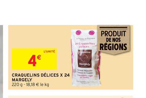 craquelins délices x24 margely