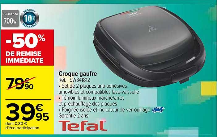 Croque Gaufre Tefal