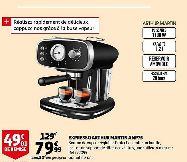 Expresso Arthur Martin Amp75