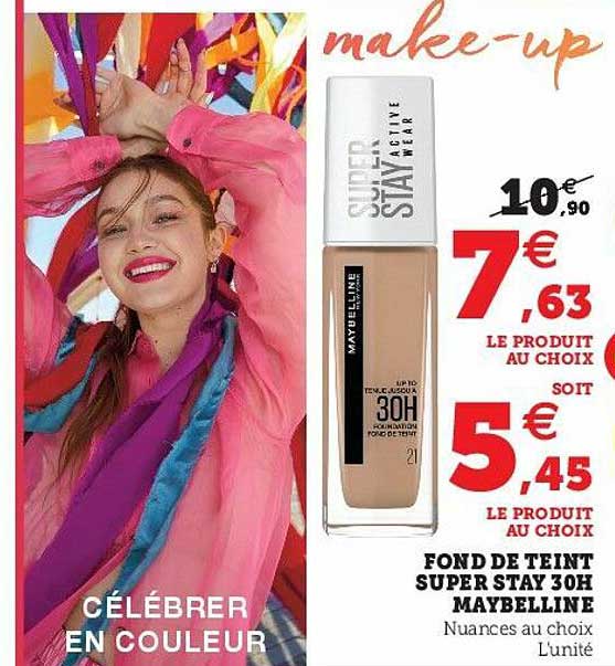 Fond De Teint Super Stay 30h Maybelline