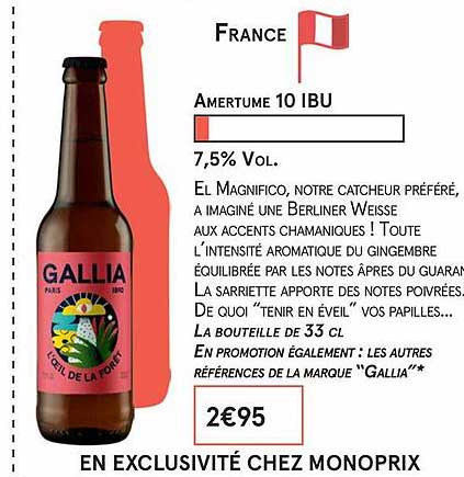 gallia : amertume 10 ibu