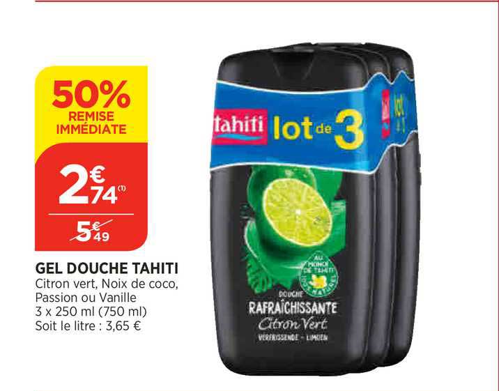Gel Douche Tahiti