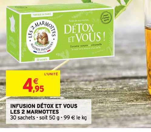 infusion détox et vous les 2 marmottes