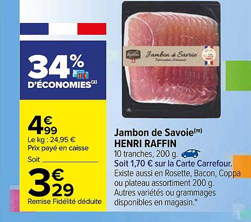 jambon de savoie henri raffin