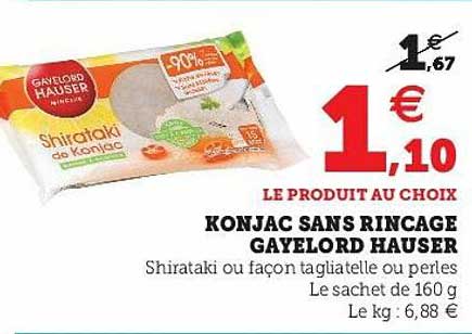 konjac sans rinçage gayelord hauser