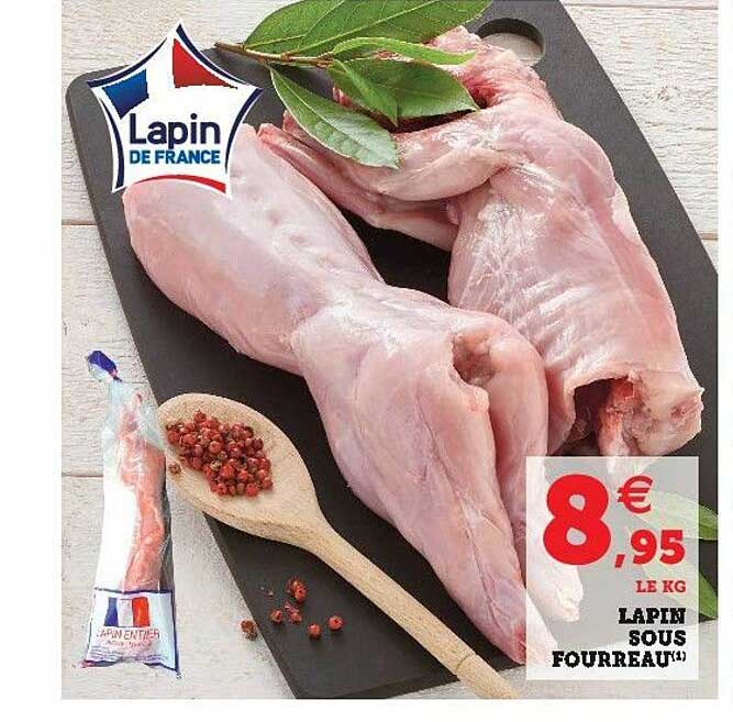 lapin sous fourreau