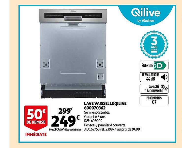 lave vaisselle qilive 600070362