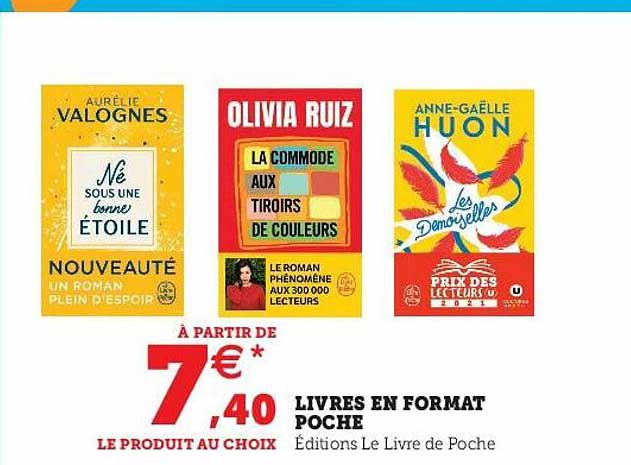 livres en format poche