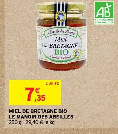 miel de bretagne bio le manoir des abeilles