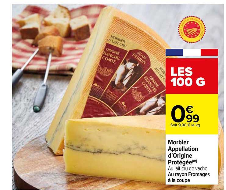 morbier appellation d'origine protégée