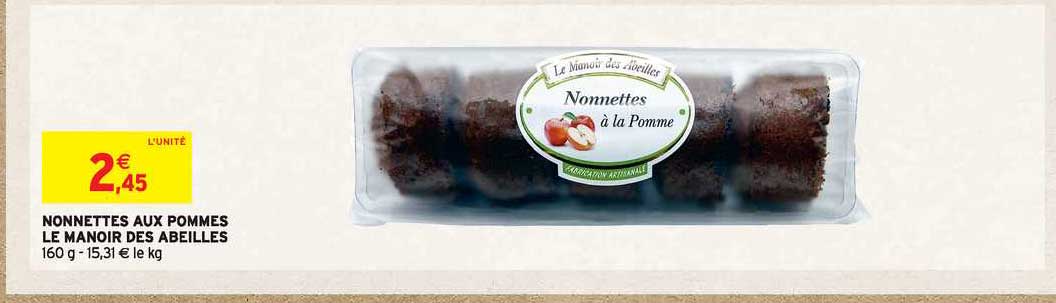 nonnetes aux pommes le manoir des abeilles