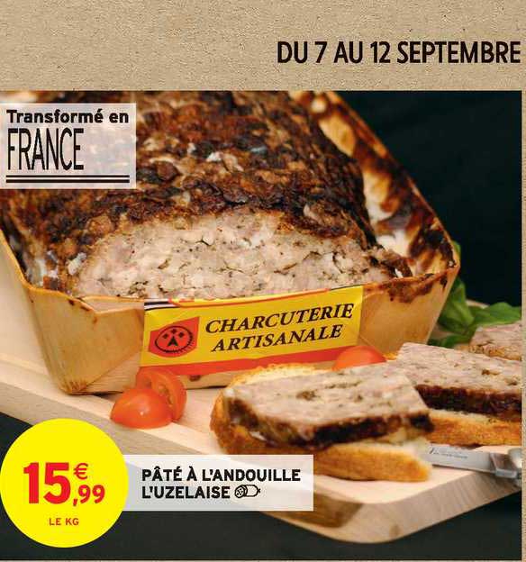pâté à l'andouille l'uzelaise