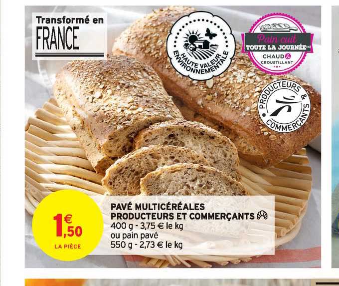 pavé multicéréales producteurs et commerçants
