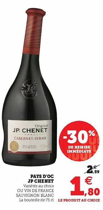 pays d'oc jjp chenet