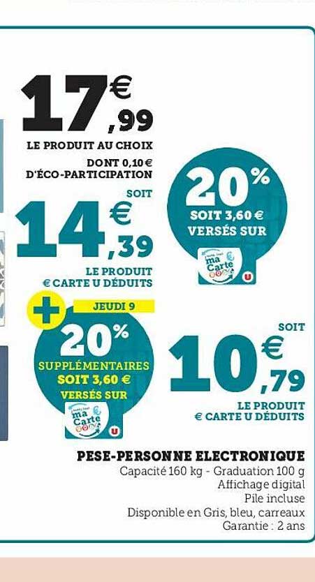 pèse-personne électronique