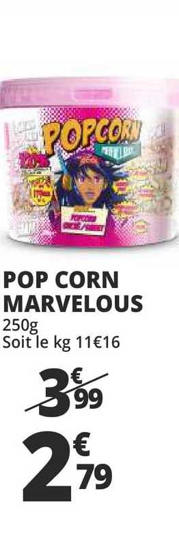 pop corn marvelous