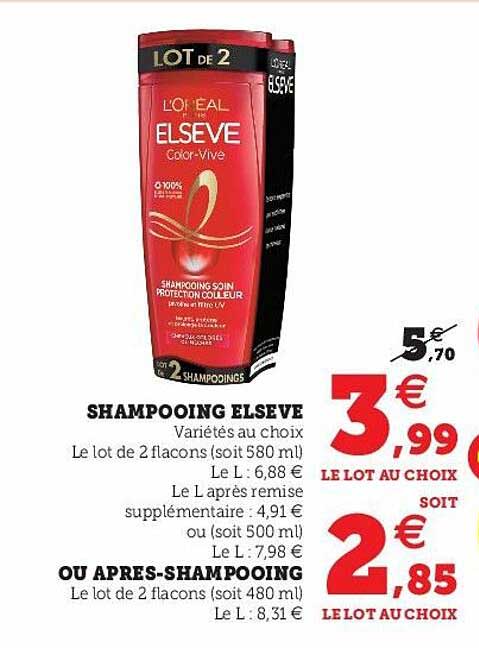 shampooing elsève ou après-shampooing