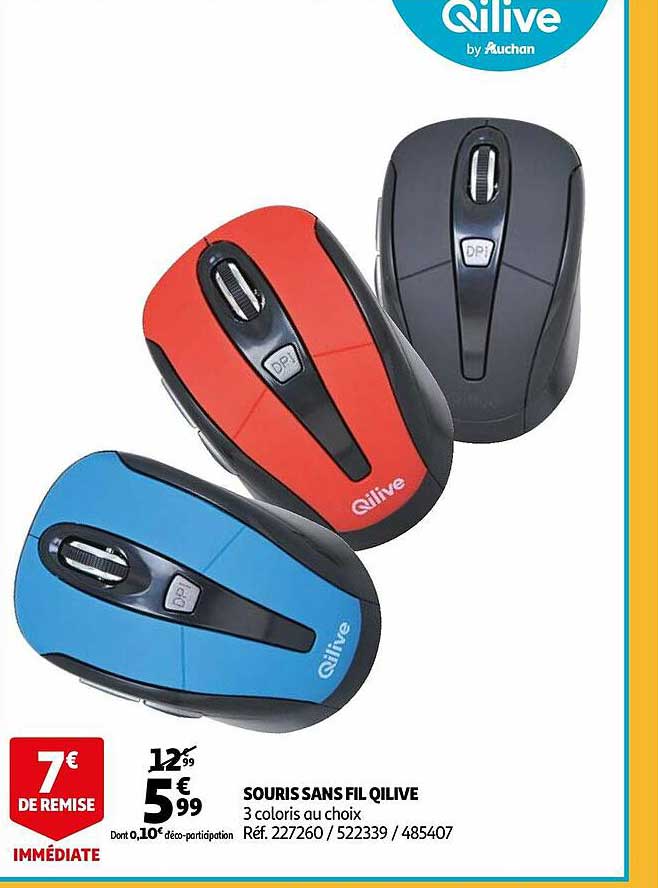 Souris Sans Fil Qilive