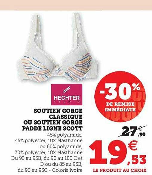 soutien gorge classique ou soutien gorger padde ligne scott hechter