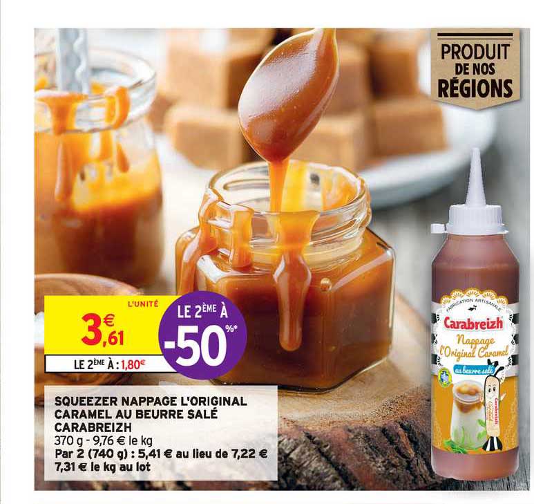squeezer nappage l'original caramel au beurre salé carabreizh