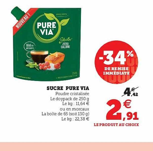 sucre pure via
