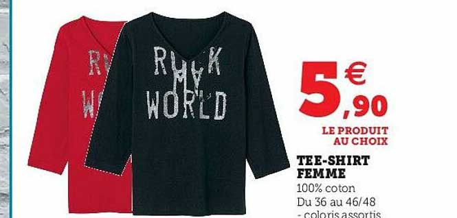 tee-shirt femme