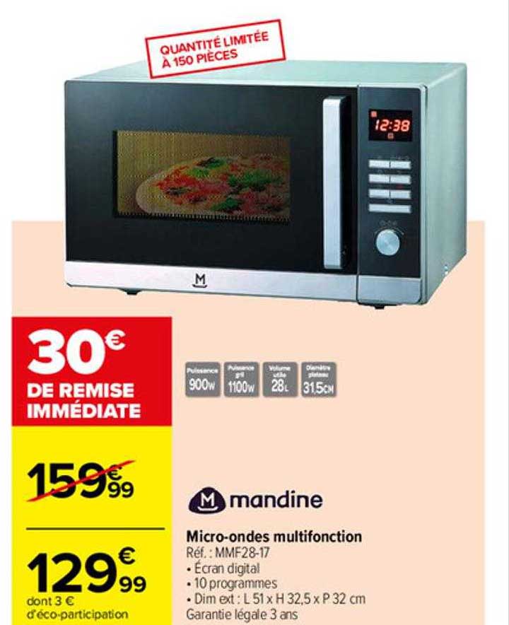Micro-ondes Multifonction Mandine