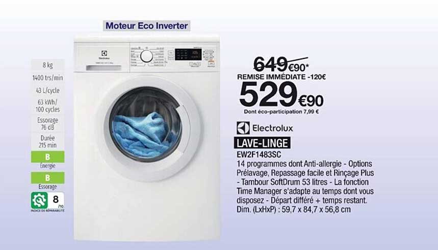 lave-linge electrolux