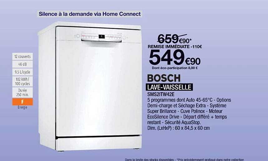 lave-vaisselle bosch