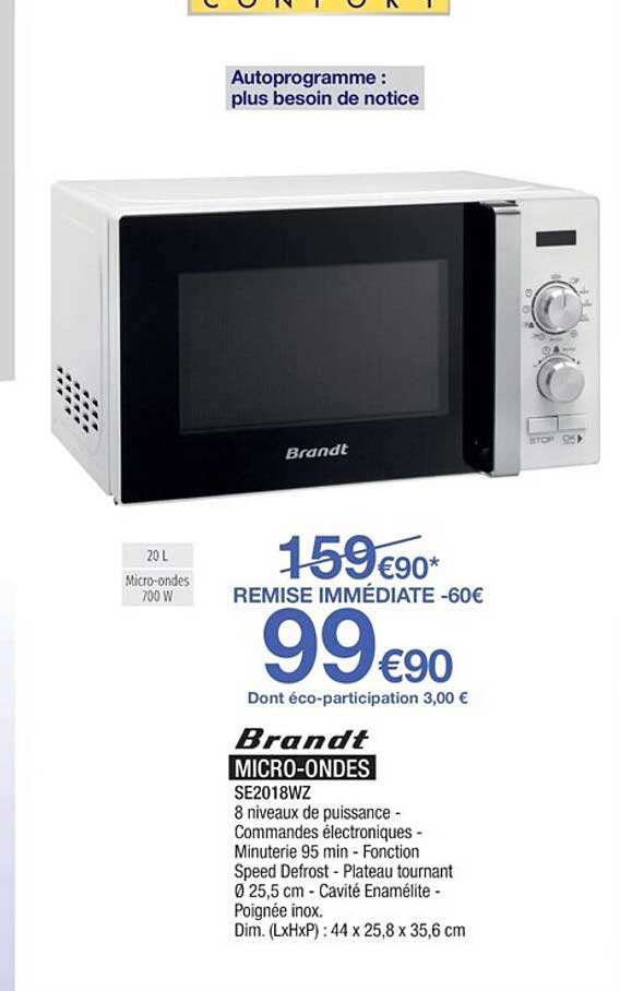 micro-ondes brandt