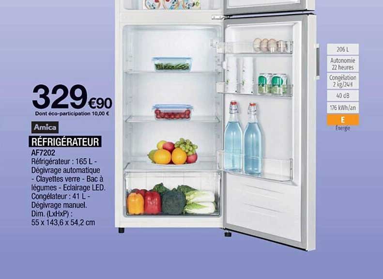 Réfrigérateur Amica
